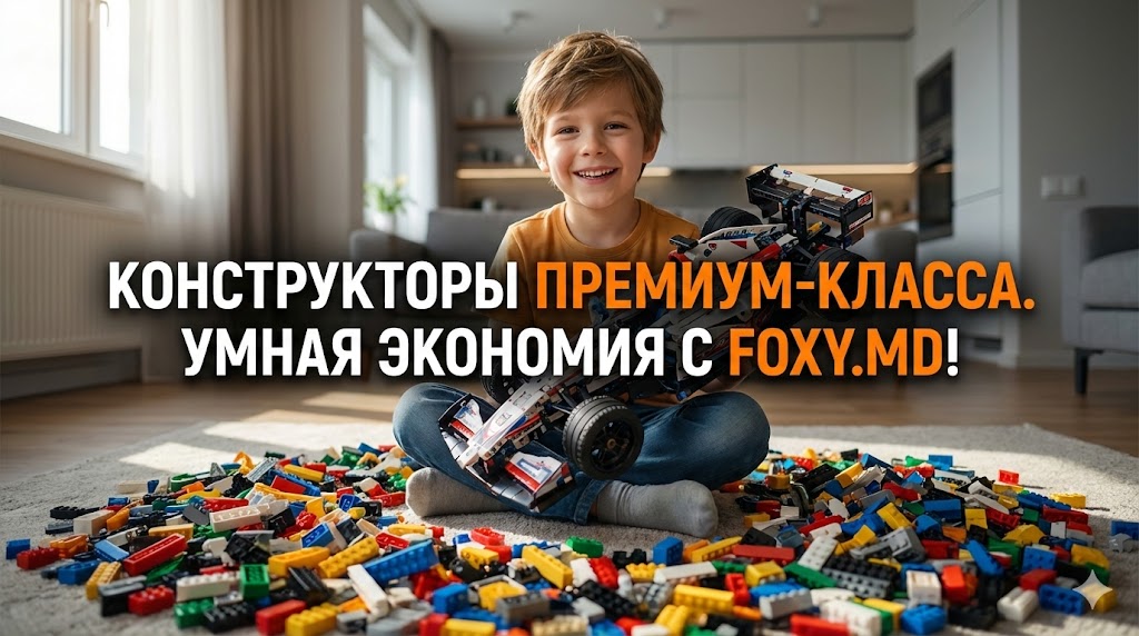 Конструкторы в Кишиневе: Как Foxy.md строит будущее ваших детей (Деталь за деталью)