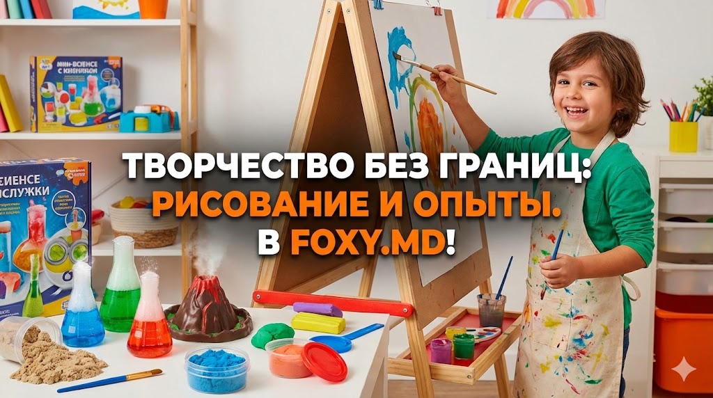 Творчество в Кишиневе: Как вырастить Да Винчи и сохранить обои чистыми? Метод Foxy.md