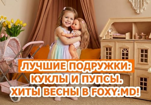 Куклы в Кишиневе: Кого выберет ваша принцесса на 8 Марта? Гид от Foxy.md