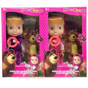 Кукла с медведем со звуком 73559