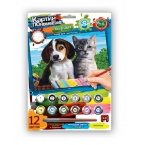 Набор рисуем по номерам, мини 15 170