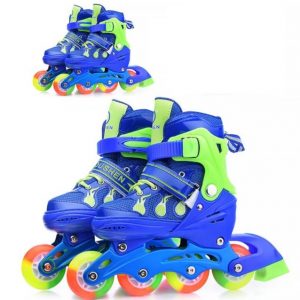 Розовые ролики с подсветкой 31-34 S 74817