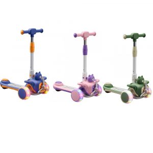 Самокат со звуком и светом 75387