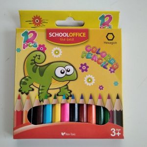 Цветные карандаши 12 шт, мини 43 839