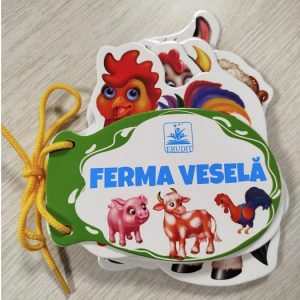 Книга со шнуровкой Веселая ферма Эрудит 73508