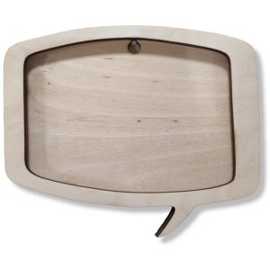 Рамка для фото послания цвет натуральное дерево 37 002