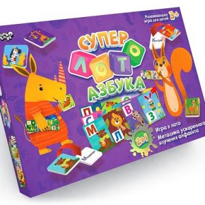Детская игра ( Лото + Алфавит ) 15 135