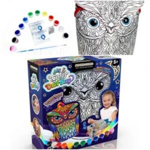 Набор для творчества (My COLOR OWL-Bag) рюкзак для раскрашивания 23045