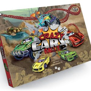 Настольная игра малая («Ралли на сумасшедших машинах») 23138