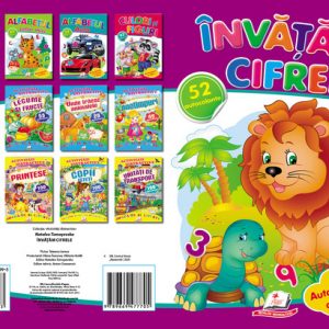 Веселые занятия - Изучаем цифры 52 наклейки 36336