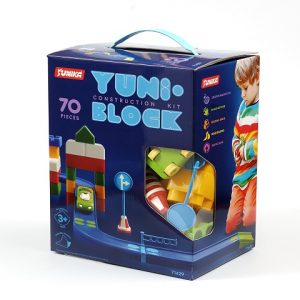 Конструктор YUNI-BLOK 70 шт (коробка) 33 033