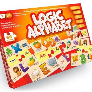 Настольная игра Logic Alphabet анг/рус. 35750