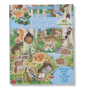 Моя первая книга с наклейками - Лесные животные 28117