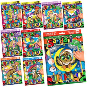 Набор для творчества (фреска из песка Sand Art) 19450