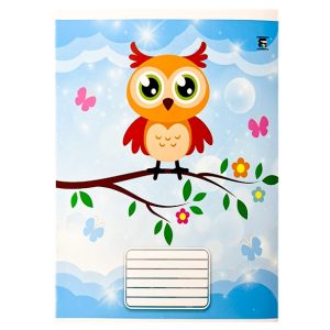 Тетрадь 12 листов с редкой косой линией 71996