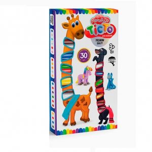 Набор для создания теста для лепки MASTER DO, 30 цветов эконом 35770