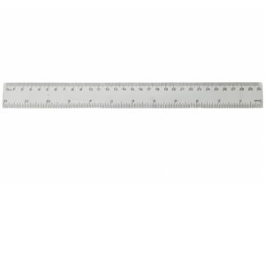 Линейка пластиковая 30 см прозрачная (ML18-2/12-5)    71760