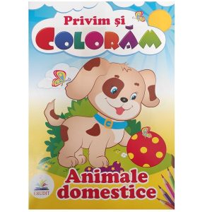 Смотрим и раскрашиваем - Домашние животные 51201