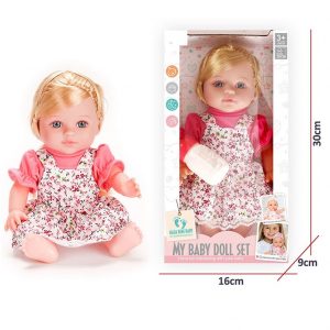 Кукла с аксессуарами и звуком (инструкция на румынском) 72419