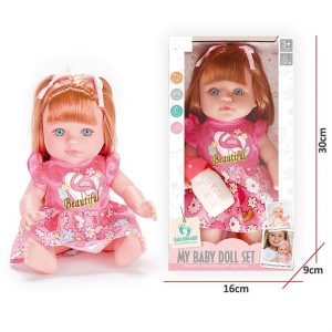 Кукла с аксессуарами и звуком (инструкция на румынском) 72422