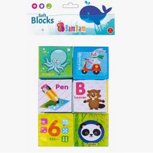 Набор мягких кубиков (6 шт.) 70758