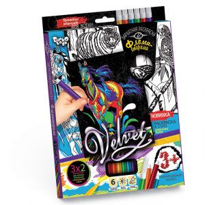 Набор для творчества Раскраска (VELVET) 16 362