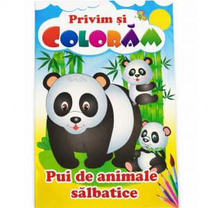 Privim si coloram__Pui de animale salbaticec  75650