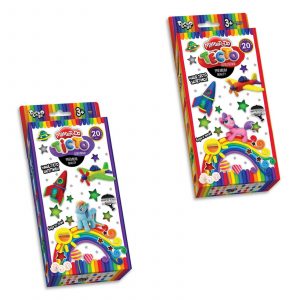 Тесто для лепки ( MASTER DO ) коробка эконом 20 цветов 400 гр 23106