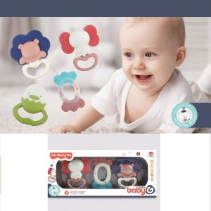 Набор погремушек (3 шт.) (инструкция на румынском ) 72039