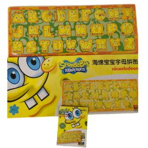 Деревянный пазл АЛФАВИТ АНГЛИЙСКИЙ 74175