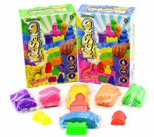 Кинетический песок ( KIDSAND ), 600 гр. коробка упаковка 22953