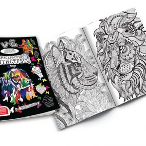 Набор для творчества (ANTISTRESS DRAWINGS) для раскрашивания 16 363