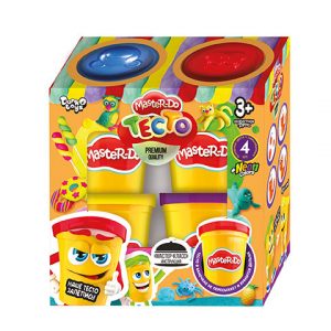 Набор для творчества (тесто для лепки MASTER DO) (4 шт. X 50 г) 19 491