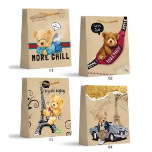 Подарочный пакет 26*10*32 75354