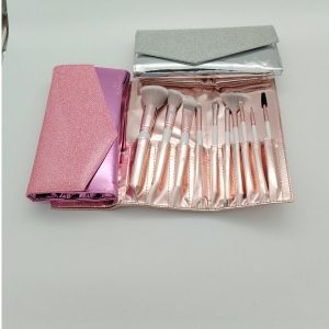 Набор кистей для макияжа, серебряный пакетик, 10 шт. (01-06) 69443