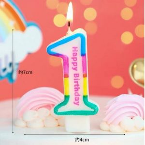 Свеча цифра 8 73644