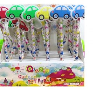 Деревянные карандаши с деревянными фигурками 1шт 30 051