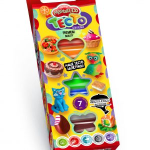 Creation set (Modelling dough) box 7colours, 140g 19417