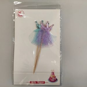 Crown with Skirt Topper - 33 242