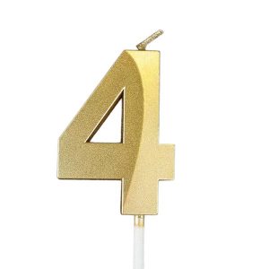 Золотая свеча цифра 4 – 59 042