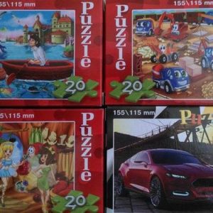 Маленький пазл (20 штук) 15 199