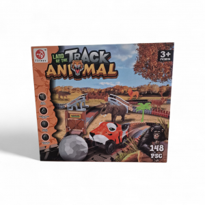 Игровой набор «Трек с животными», 148 деталей