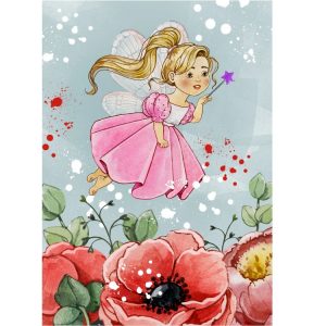 Набор для рисования по номерам Фея (30*40) 74462