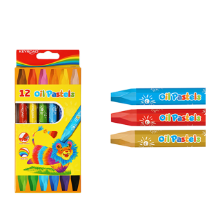 Keyroad 12 цветов Масляные восковые карандаши 63288