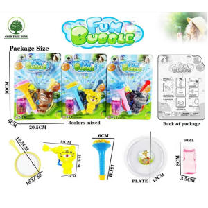 Пистолет с мыльными пузырями  64105