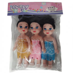 Кукла (3шт) 68149