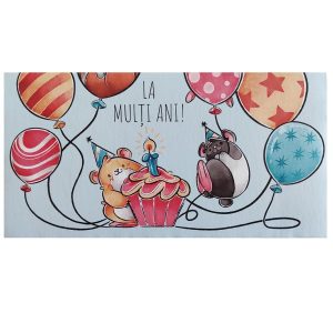 Открытка-конверт С днем рождения (10 шт) 51379