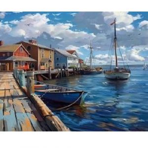 Бриллиантовая мозаика «Морская» (40×50) 75498